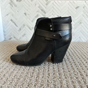 Rag and Bone Black Harlow Bootie Size 7.5